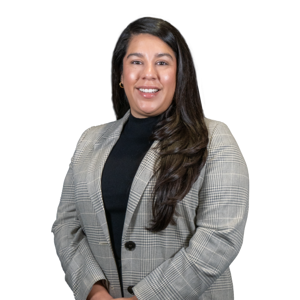 a woman in a suit